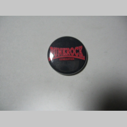 Punkrock, odznak 25mm